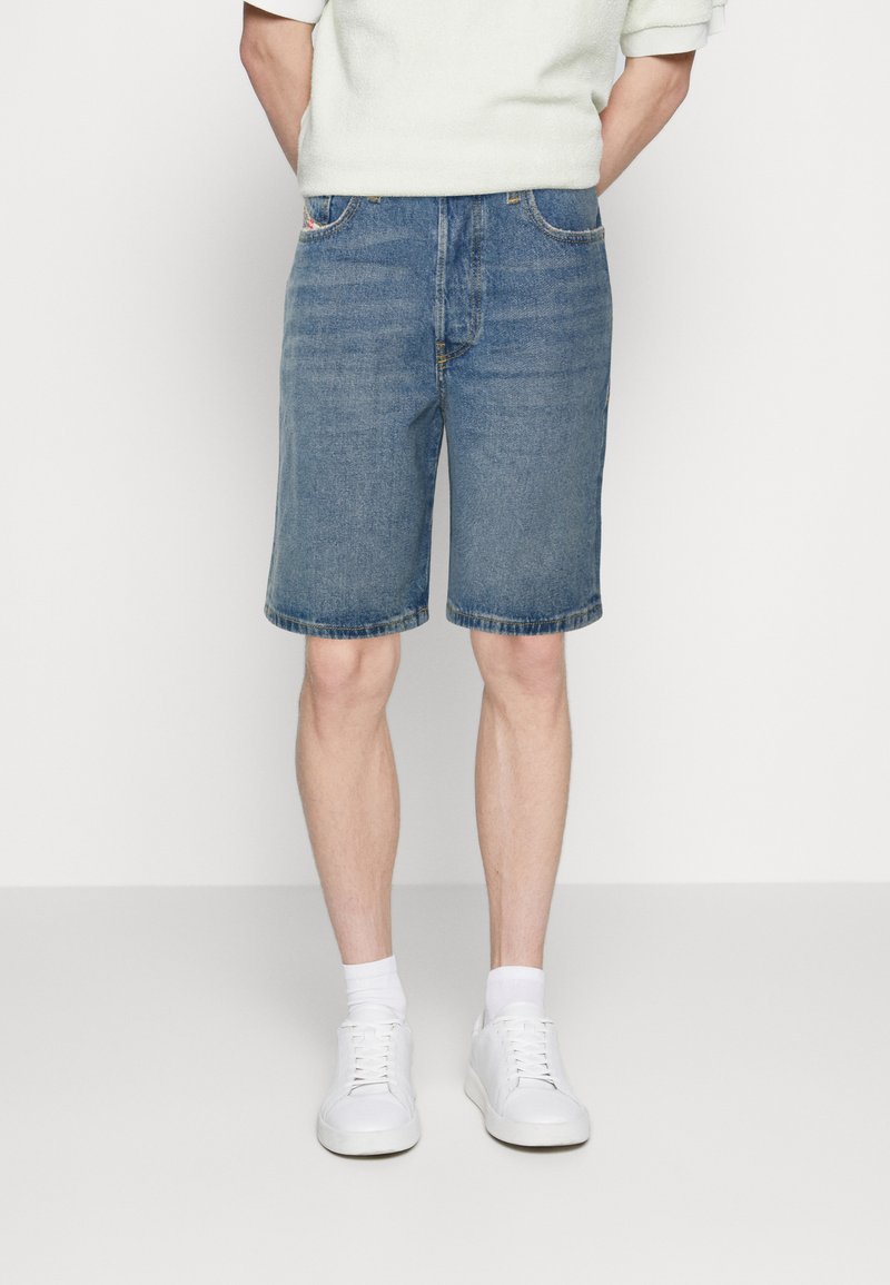 Diesel REGULARSHORT Denim shorts blue denim Zalando.co.uk
