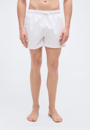 WATER SPORTS GRAPHIC VERTICAL MONOGRAM - Šortky na plávanie - white/silver-coloured