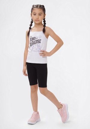 Champion, CHAMPION SET GRAPHIC SHOP - Leggings - white