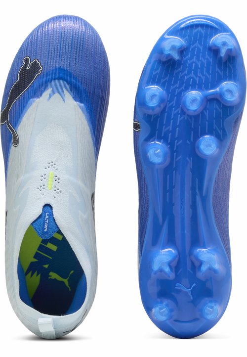 PUMA ULTRA NITRO 7 ULTIMATE FG/AG FUSSBALLSCHUHE OHNE SCHNÜRUNG UNISEX - Zapatillas fútbol para césped artificial - ultra blue-icy blue- black-lime squeeze — foto 3
