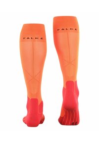 FALKE EXPERT - Kniekousen - flash orange