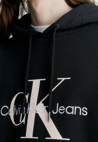 Calvin Klein Jeans Felpa con cappuccio - black