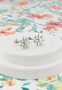 Sofia Milani FLOWER - Ohrringe - silver coloured