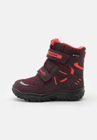 Superfit HUSKY - Stivali da neve - schwarz/hellgrün
