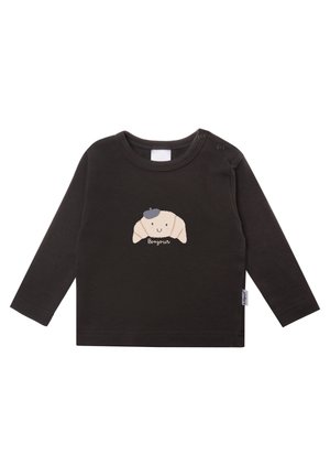 CROISSANT BONJOUR - Long sleeved top - anthrazit