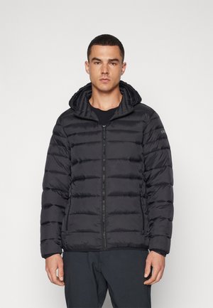 MAN JACKET FIX HOOD - Chaqueta outdoor - nero