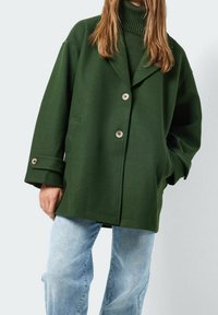 Noisy May Krátký kabát - dark green