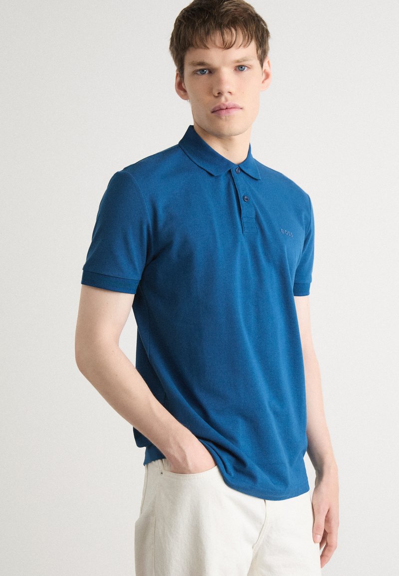BOSS PIO  - Polo marškinėliai - open blue