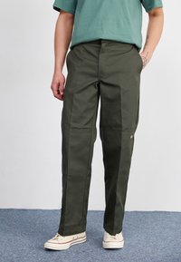 Dickies - DOUBLE KNEE - Bukse - olive green Miniatyrbilde 1