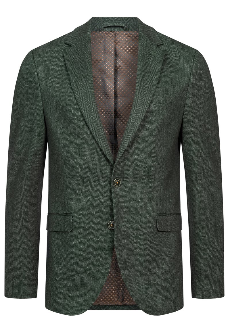 Jeff Colbert - green herringbone/groen gemêleerd - Zalando.be