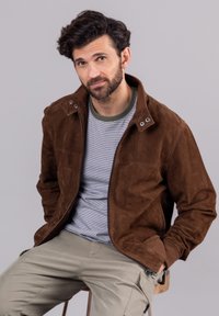 Lakeland Leather HAYTON - Leather jacket - brown