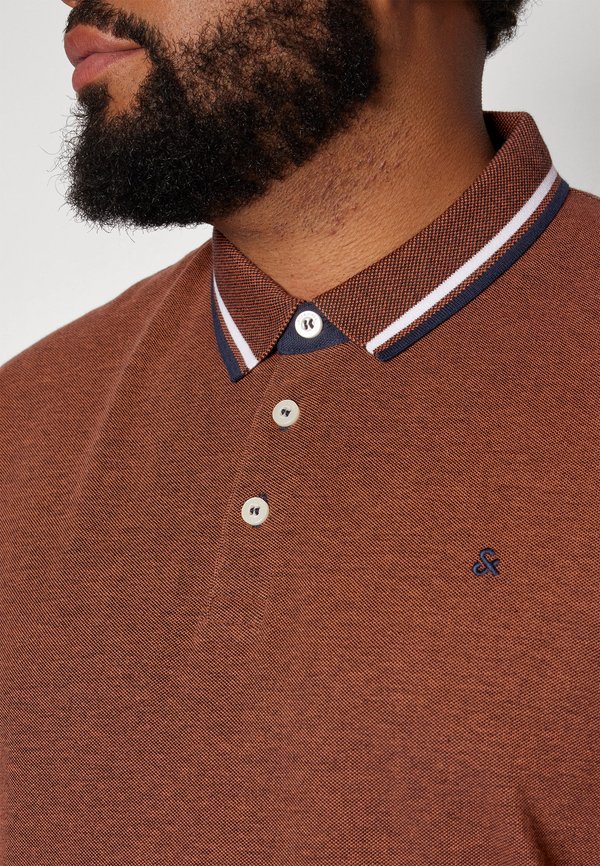 JJEPAULOS - Polo shirt - mocha bisque4