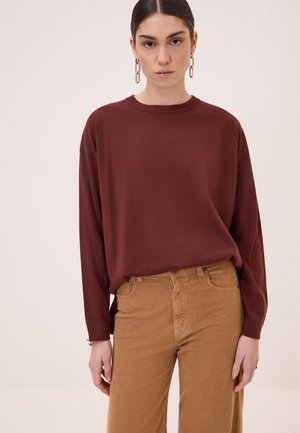 ottod'Ame, WOMEN - Jumper - burgundy