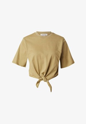 EDITED, Print T-shirt - braun