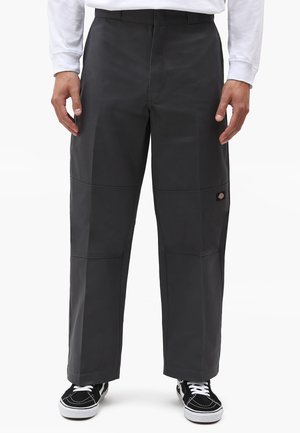 DOUBLE KNEE REC - Pantaloni - charcoal grey