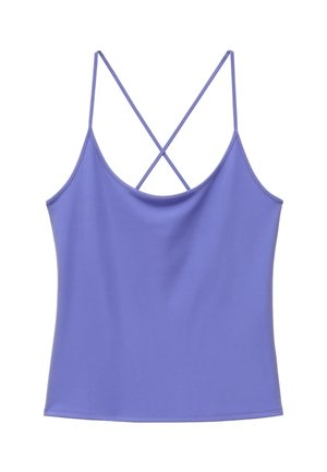 & OTHER STORIES, & OTHER STORIES CROSSED BACK STRAP TOP - Débardeur - purple