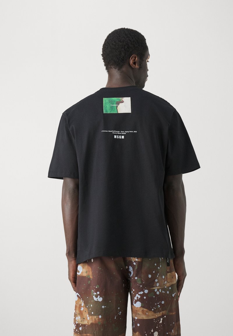 MSGM T-shirts print - black