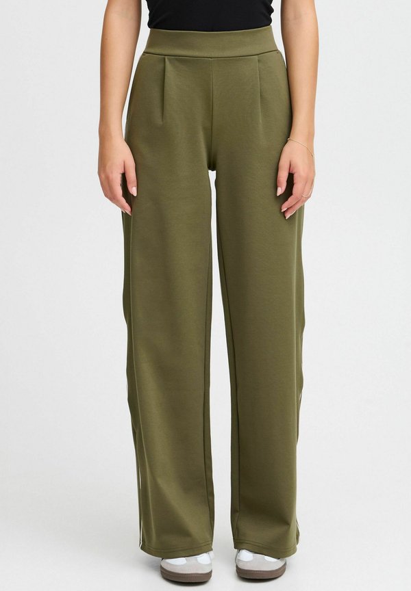IXKate PIP WIDE - Trousers - kalamata