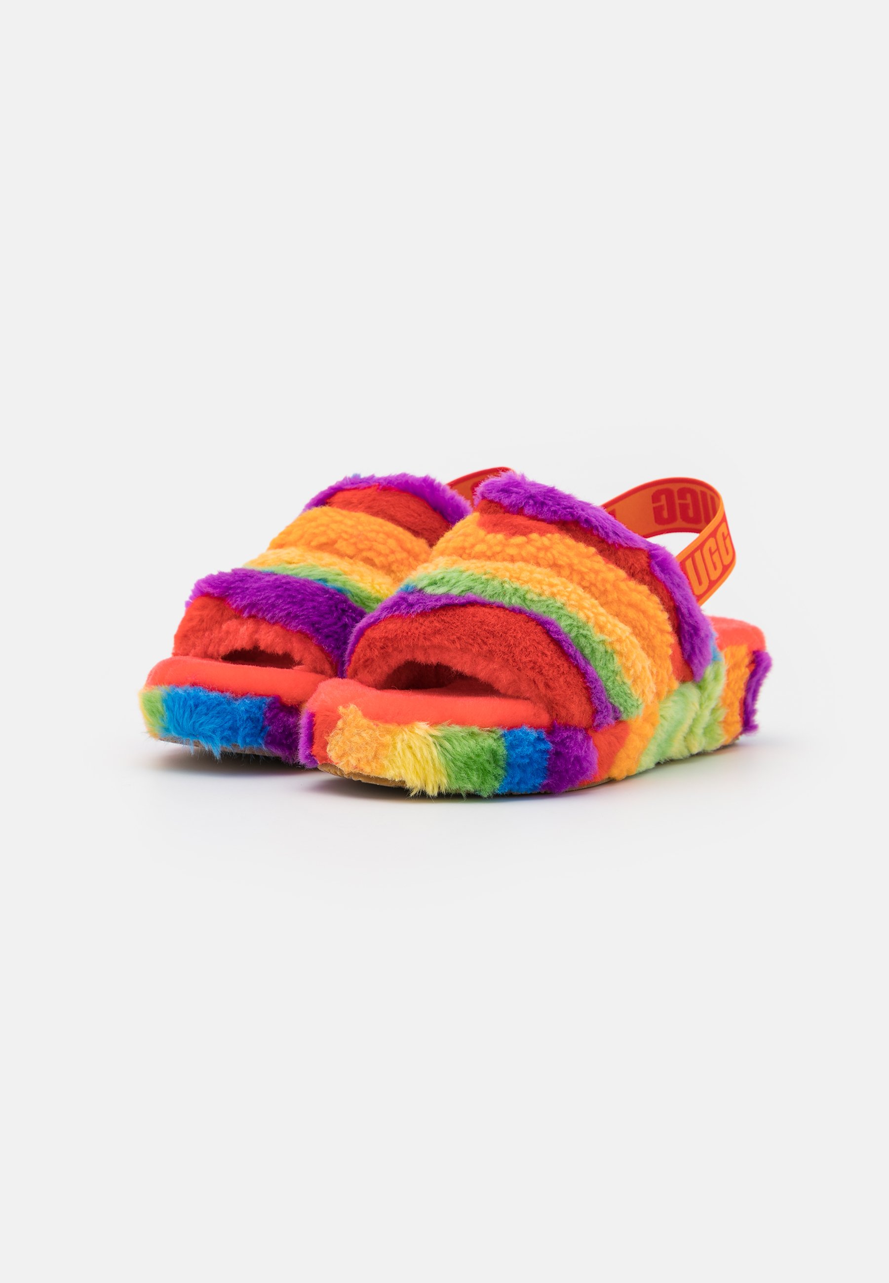 multi color ugg slippers