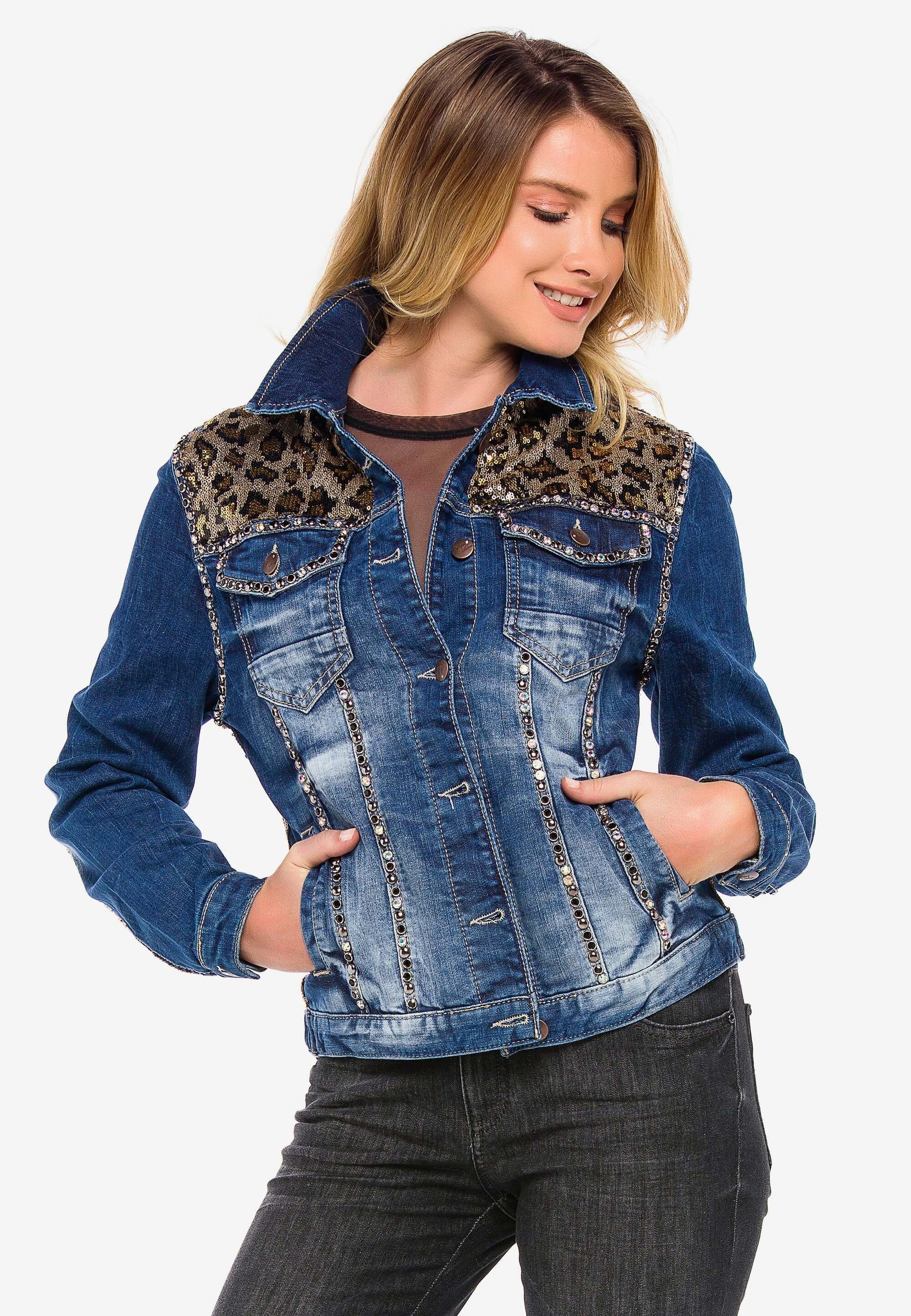 Cipo \u0026 Baxx DAMEN - Denim jacket - blue 