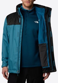 The North Face M EVOLVE II TRICLIMATE JACKET - EU - Hardshell jacket - mallard blue tnf black