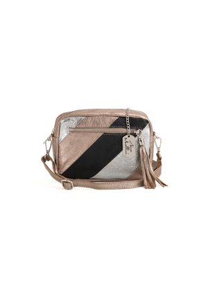Cross body bag - bronze multicolor