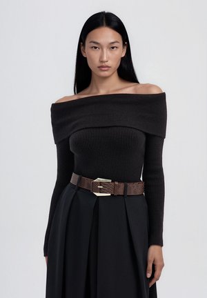 Terranova, MAGLIA TINTA UNITA - Maglione - nero