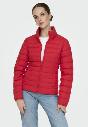 ONLNEWTAHOE QUILTED OTW - Zimná bunda - mars red