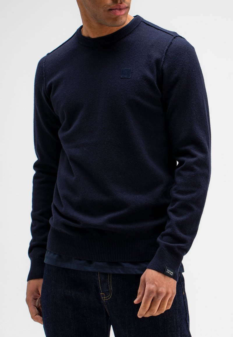 Butcher of Blue CLIFDEN CREW - Trui - alaska blue