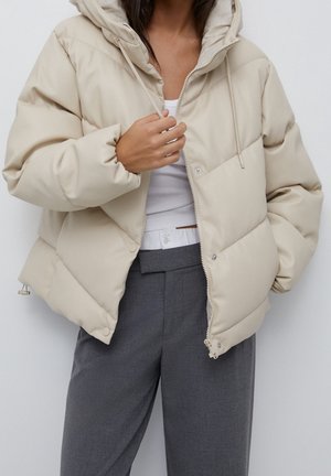 Winterjacke - beige