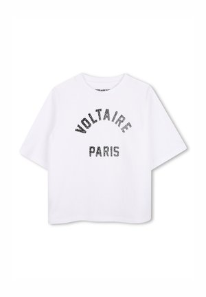 Zadig & Voltaire, SHORT SLEEVES TEE-SHIRT - T-shirt imprimé - white