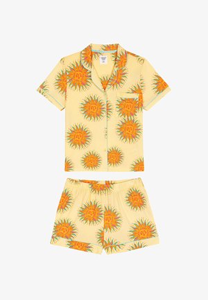 Chelsea Peers, SUN PRINT SET - Yöasusetti - yellow