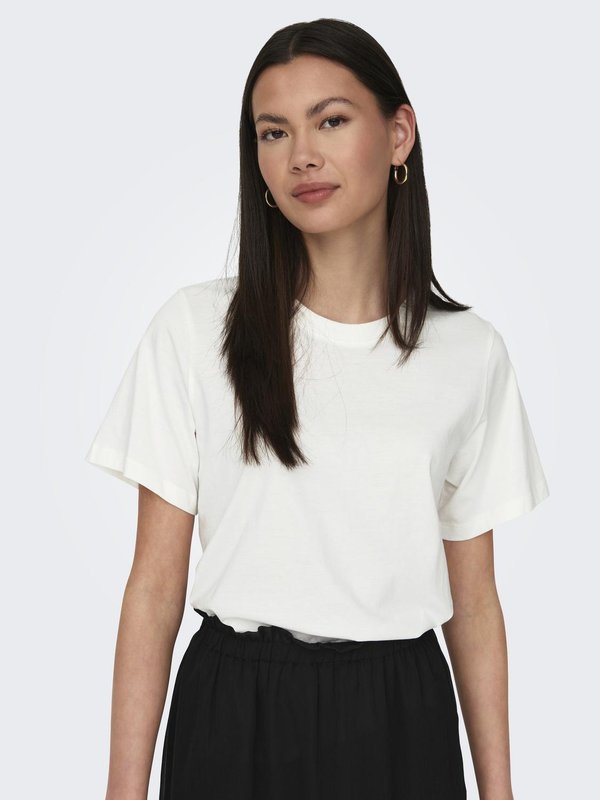 JDYPISA - Basic T-shirt - cloud dancer