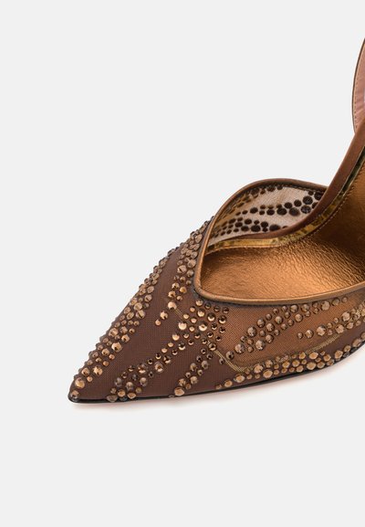 GEDEBE Zapatos altos - brown/smoked topaz