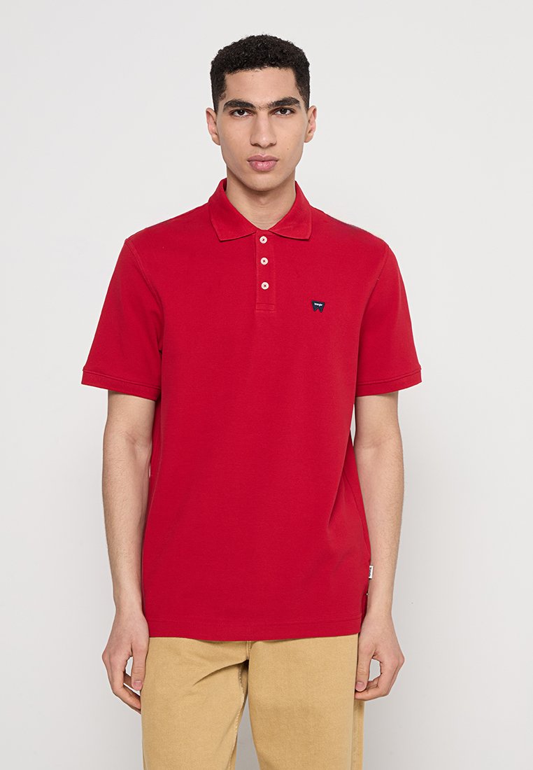 Wrangler Poloshirt rood