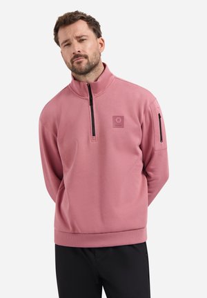 HALF ZIP - Sweater - old pink