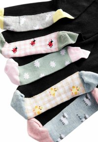 Next BEE 5 PACK  - Socken - pastel spring animals