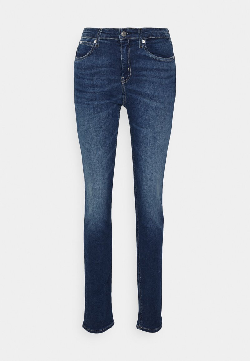 Calvin Klein Jeans Slim fit jeans donkerblauw denim Calvin Klein Jeans Slim fit jeans donkerblauw denim
