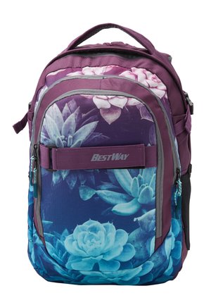 Fabrizio BACKPACK UNISEX - Schulranzen - grey green /rose