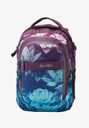 Fabrizio BACKPACK UNISEX - Rucksack - grey green /rose