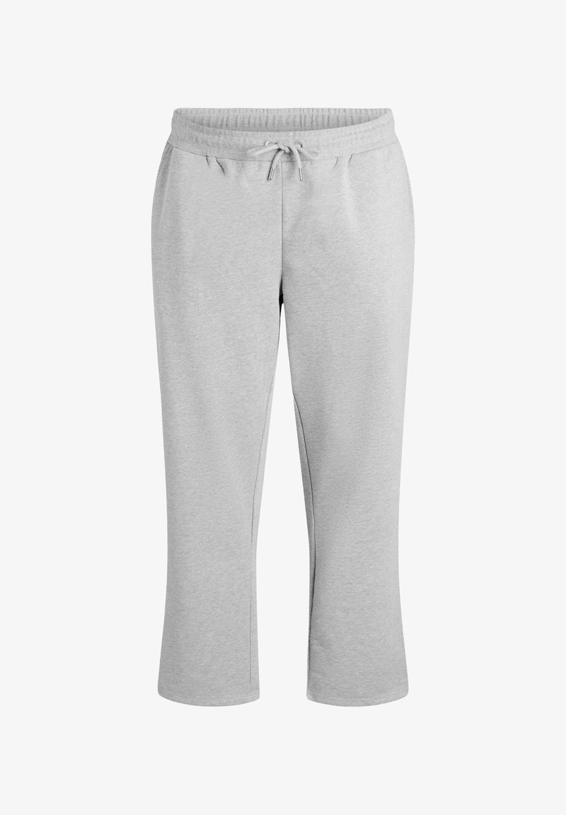 Sive, dukserice do koljena izrađene od meke mješavine pamuka. Imaju elastičnu struk i špagicu te bočne džepove.