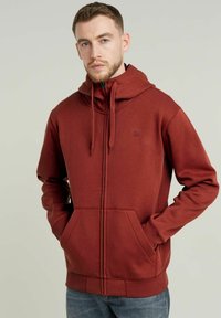 G-STAR CORE - Sudadera con cremallera - dry red