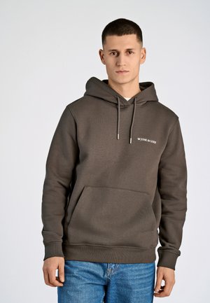 LOGO - Felpa con cappuccio - dk army