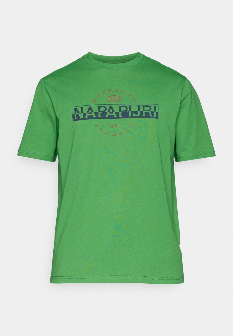 Napapijri T-shirt print groen Napapijri T-shirt print groen