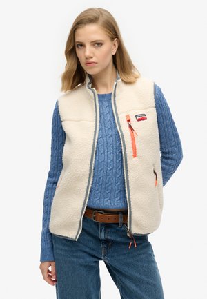 Superdry & Co OUTDOOR - Bodywarmer - ecru