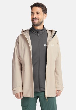 LITESTRIDE 3IN1 JKT M - Outdoorjacke - oyster