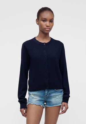 Gestuz MANZI CARDIGAN - Chaqueta de punto - sky captain