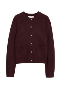 Unselected, burgundy