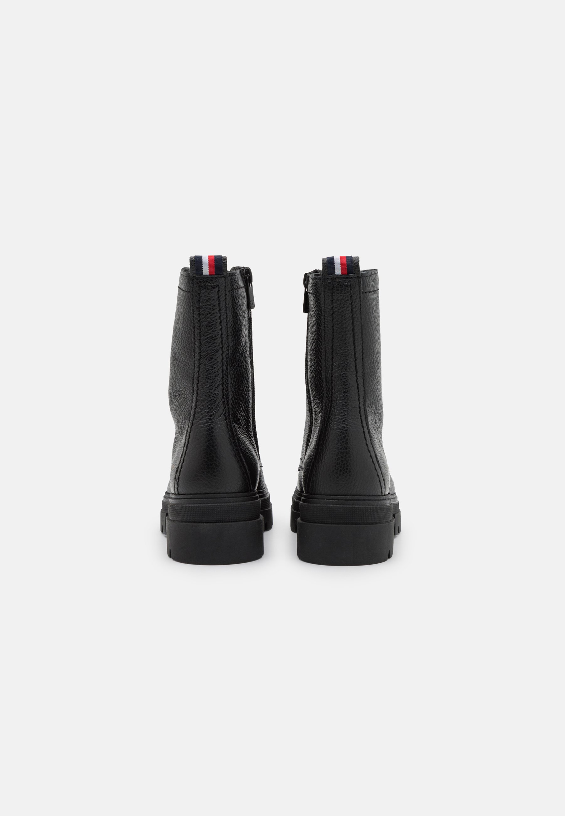 canvas platform boots tommy hilfiger
