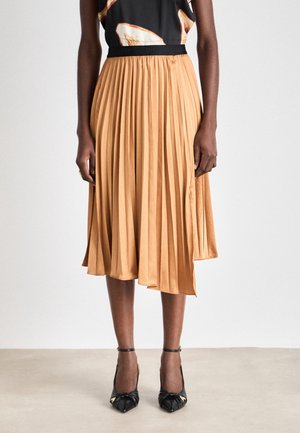 PULL SKIRT - Plisséskjørt - tawney